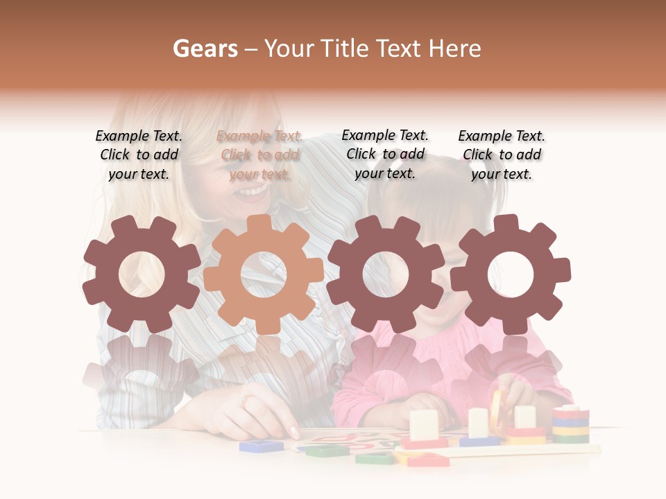 Kid Studio Shot Child PowerPoint Template
