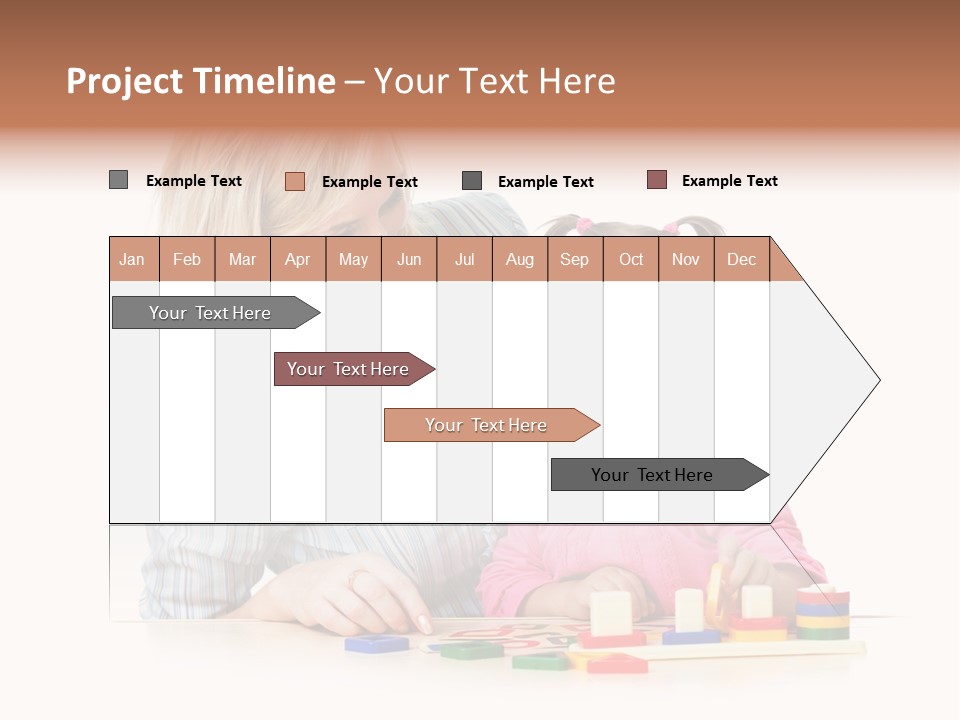 Kid Studio Shot Child PowerPoint Template