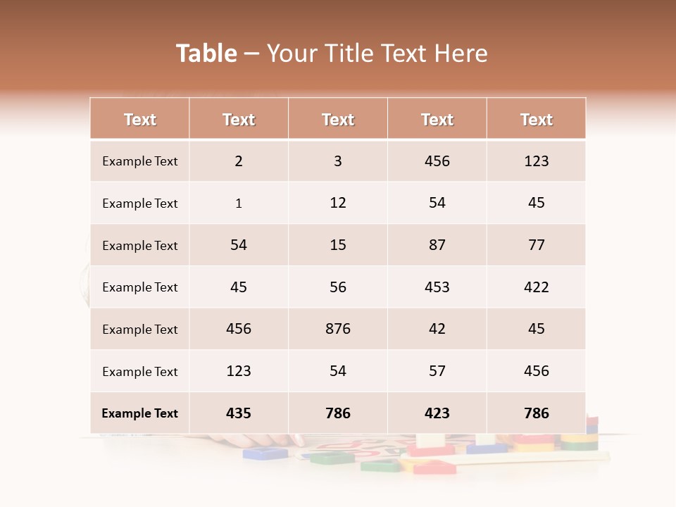 Kid Studio Shot Child PowerPoint Template