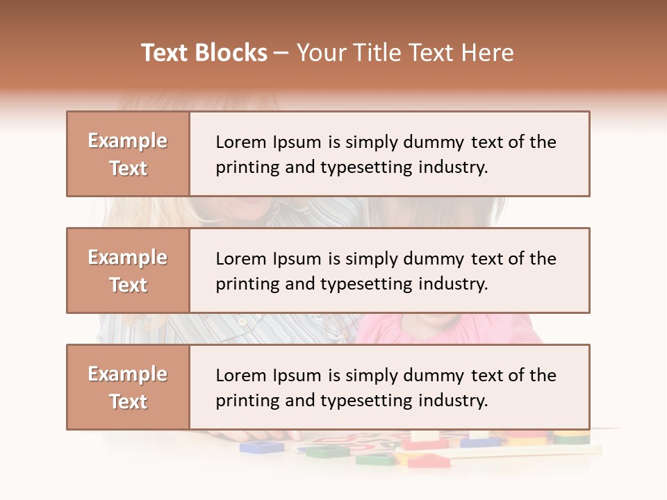 Kid Studio Shot Child PowerPoint Template