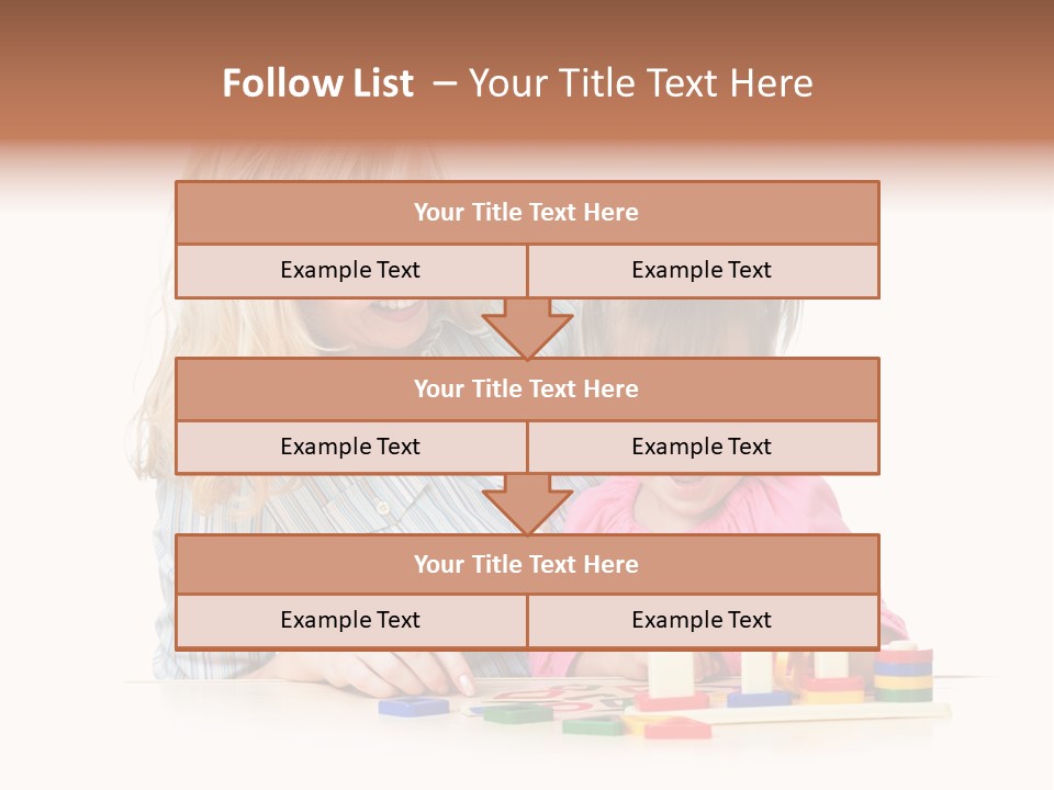 Kid Studio Shot Child PowerPoint Template