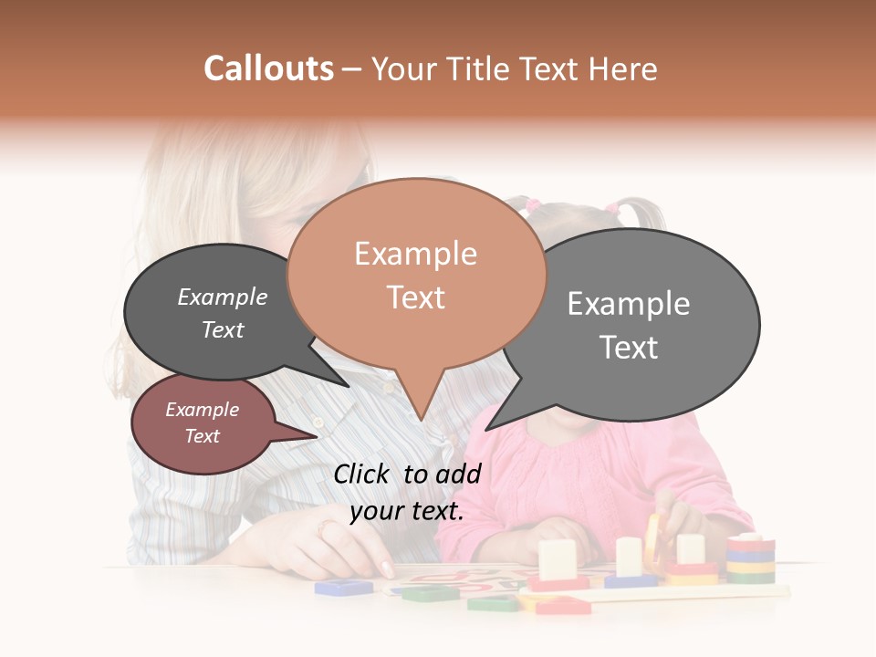 Kid Studio Shot Child PowerPoint Template