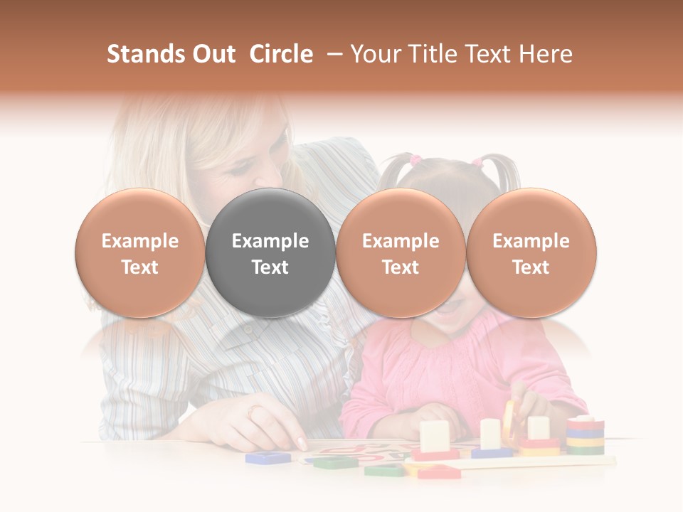 Kid Studio Shot Child PowerPoint Template