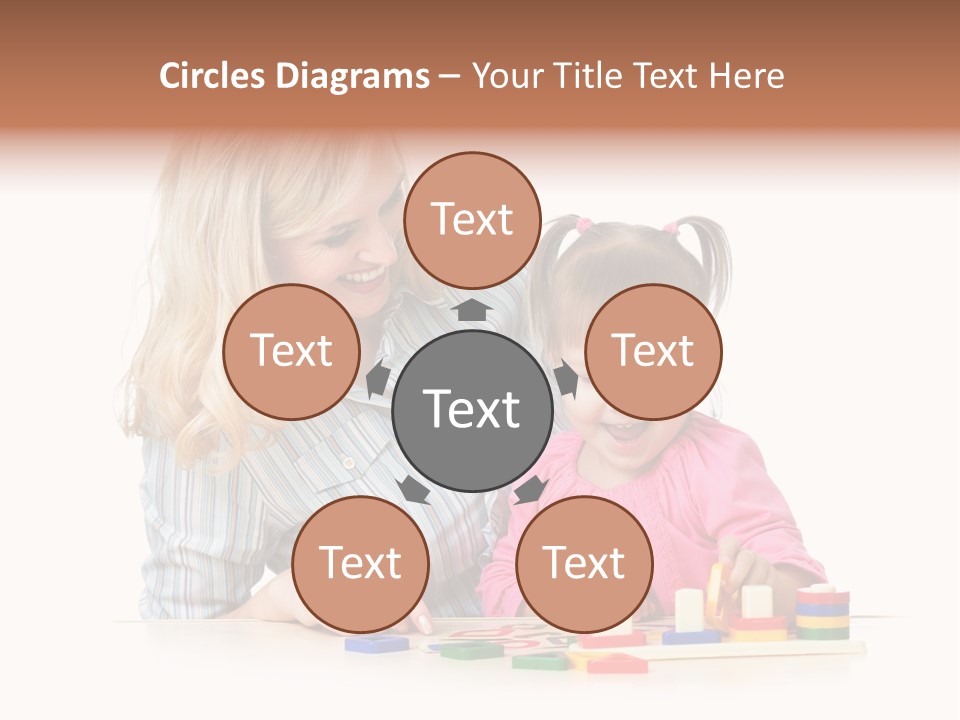 Kid Studio Shot Child PowerPoint Template