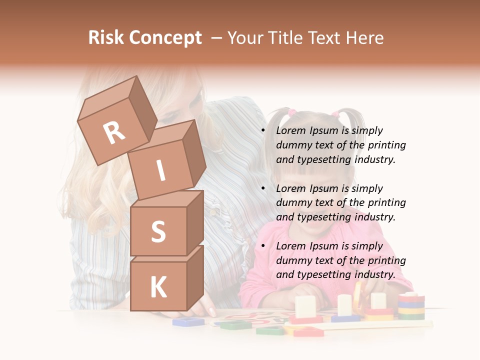 Kid Studio Shot Child PowerPoint Template