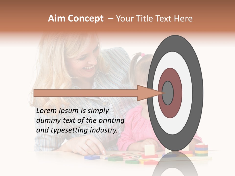 Kid Studio Shot Child PowerPoint Template