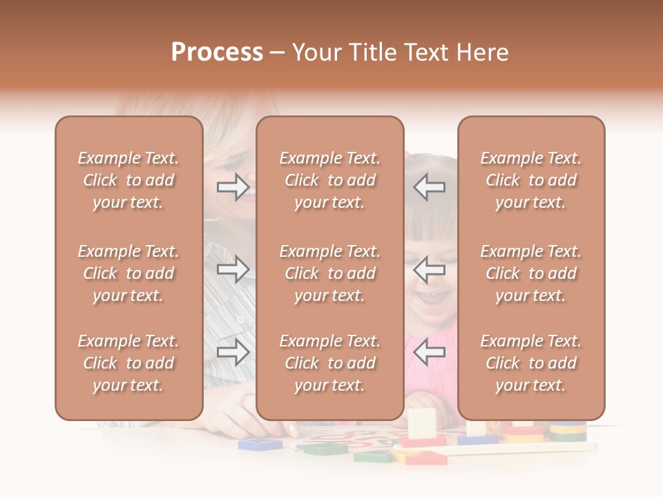 Kid Studio Shot Child PowerPoint Template