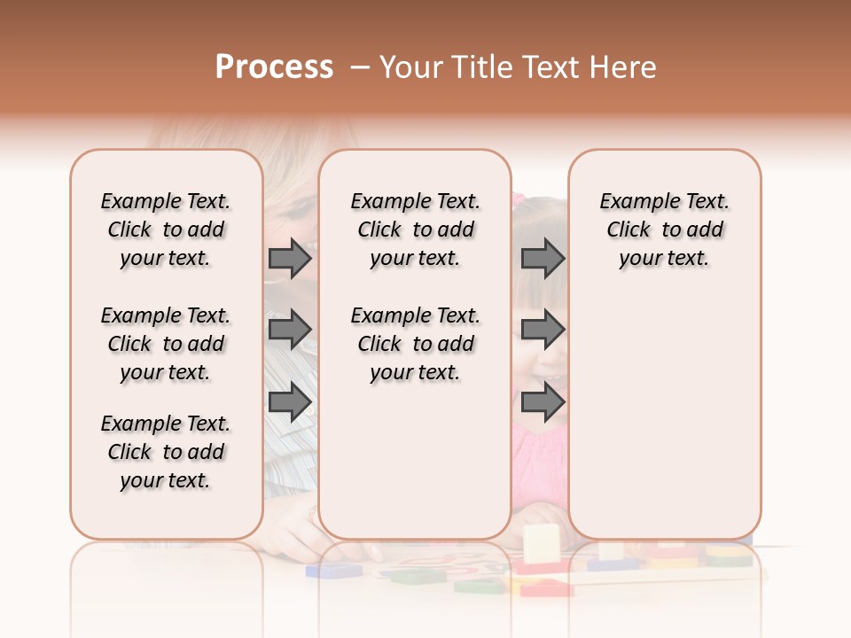 Kid Studio Shot Child PowerPoint Template