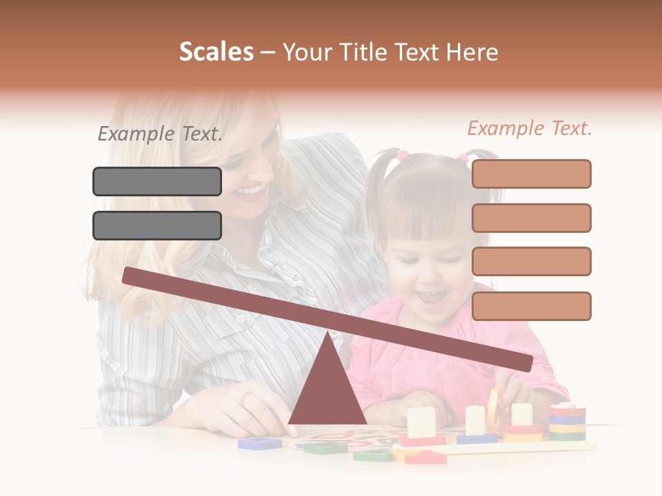 Kid Studio Shot Child PowerPoint Template