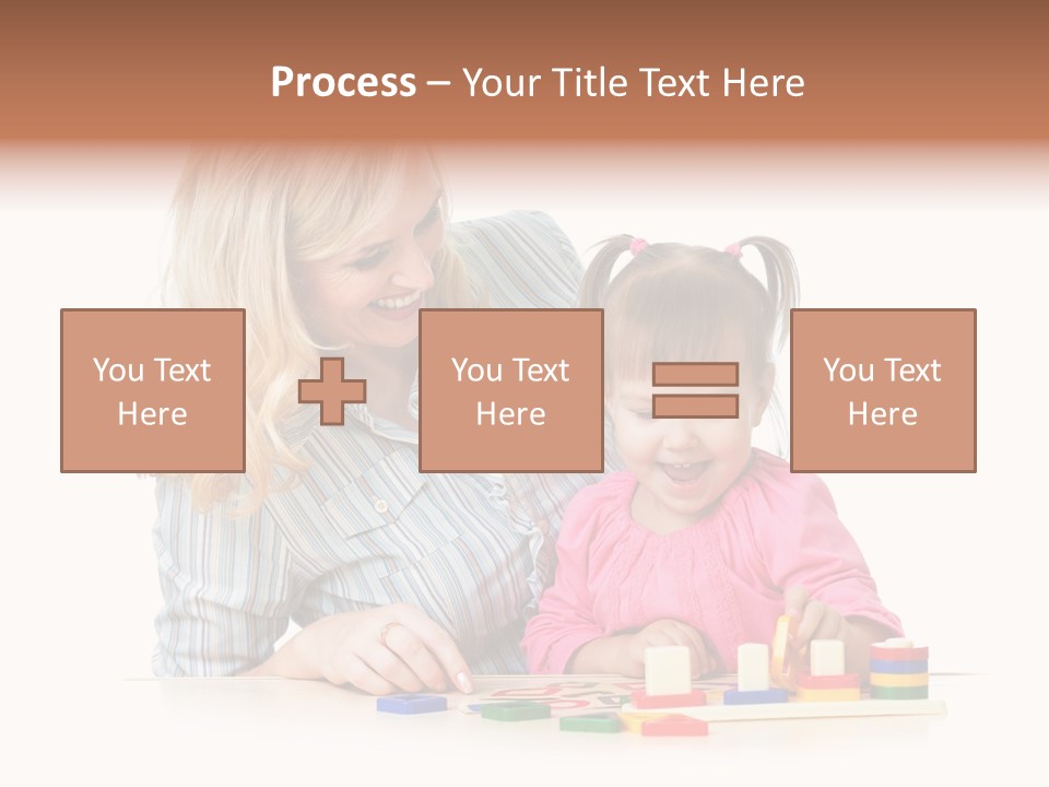 Kid Studio Shot Child PowerPoint Template