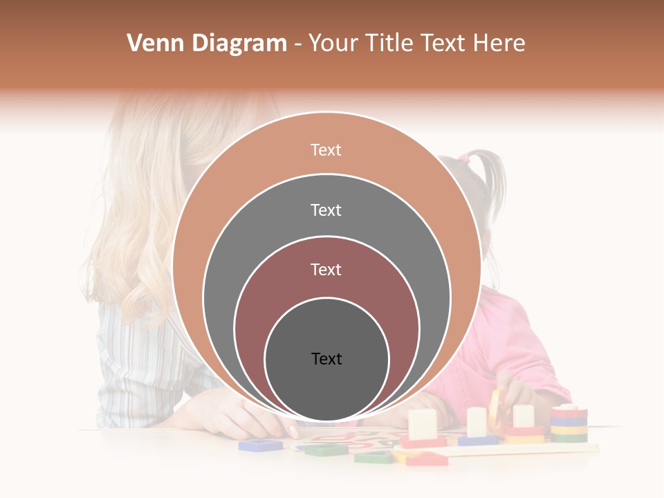 Kid Studio Shot Child PowerPoint Template