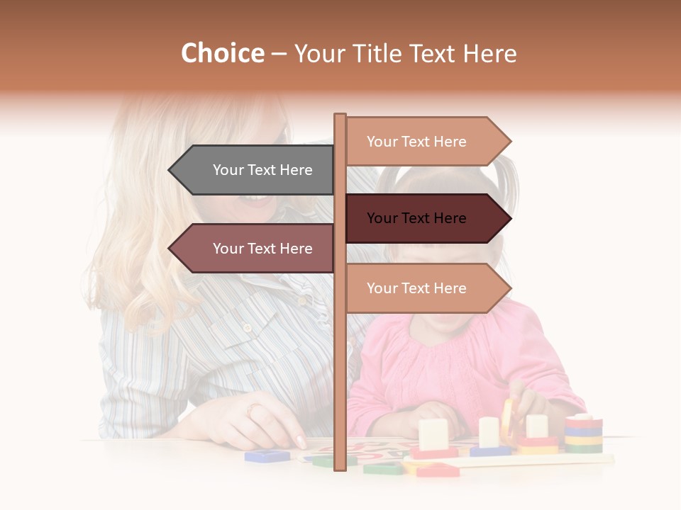 Kid Studio Shot Child PowerPoint Template