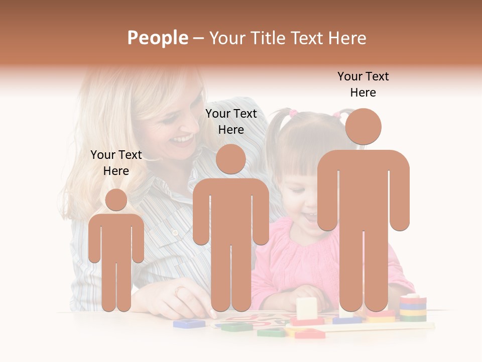 Kid Studio Shot Child PowerPoint Template