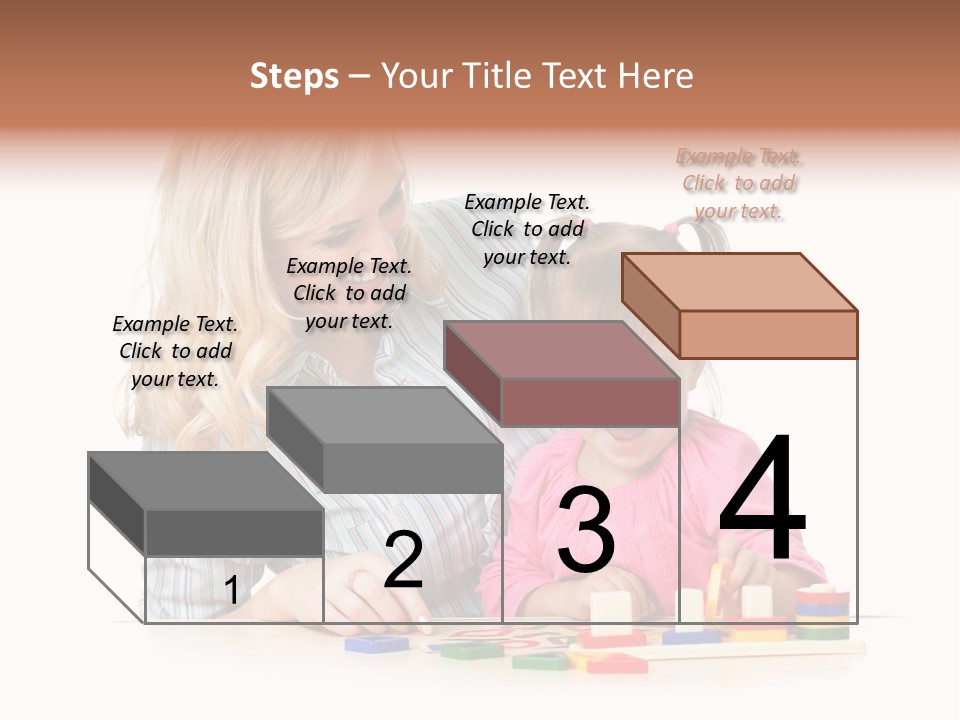 Kid Studio Shot Child PowerPoint Template