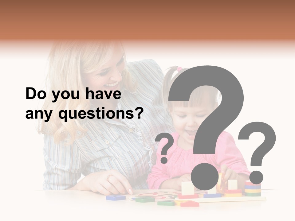 Kid Studio Shot Child PowerPoint Template