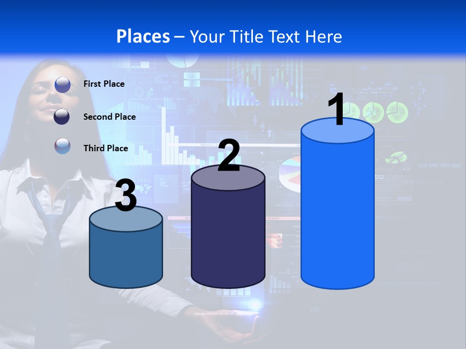 Wealth Global Rate PowerPoint Template
