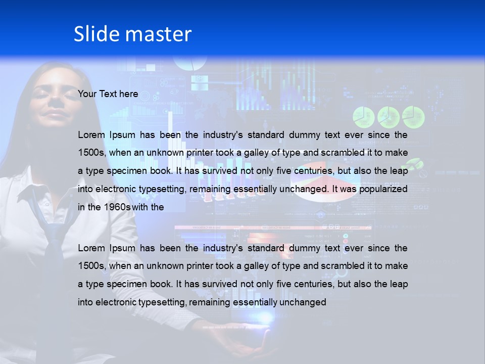 Wealth Global Rate PowerPoint Template