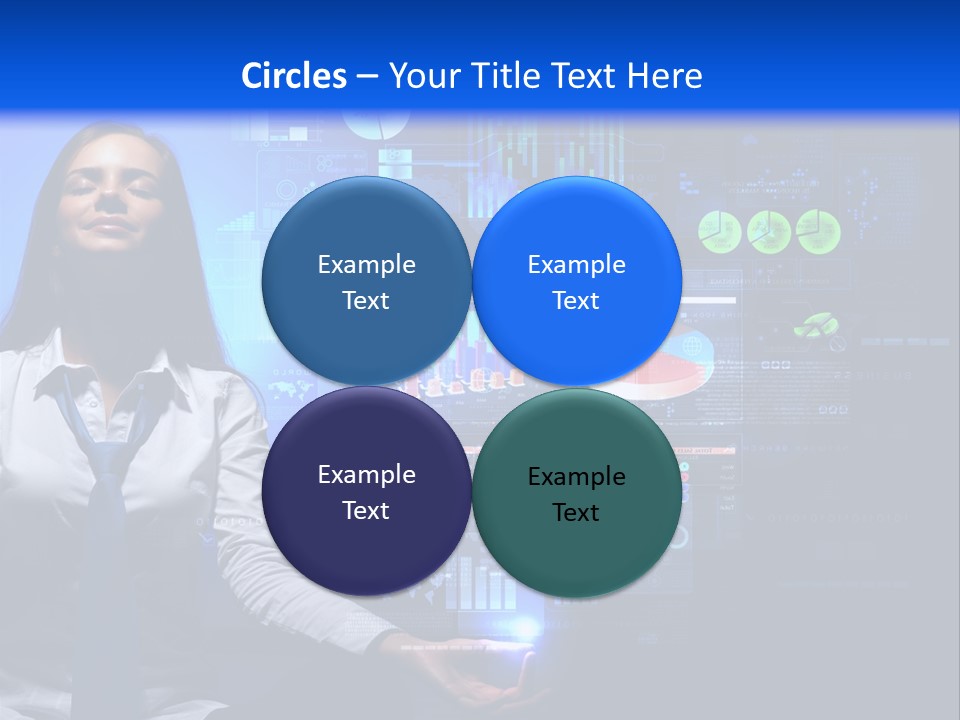Wealth Global Rate PowerPoint Template