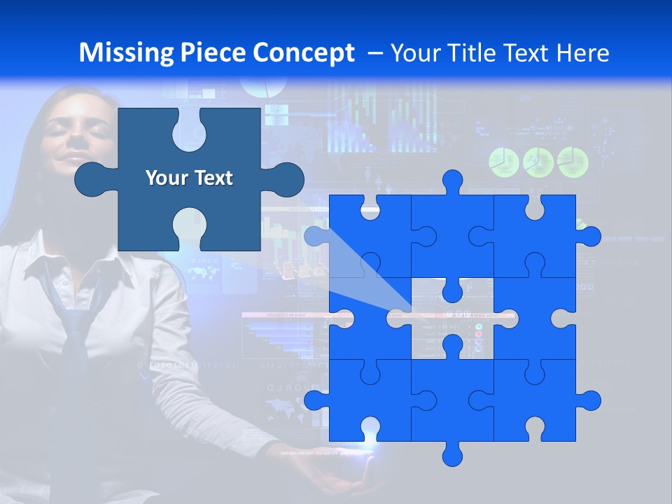 Wealth Global Rate PowerPoint Template