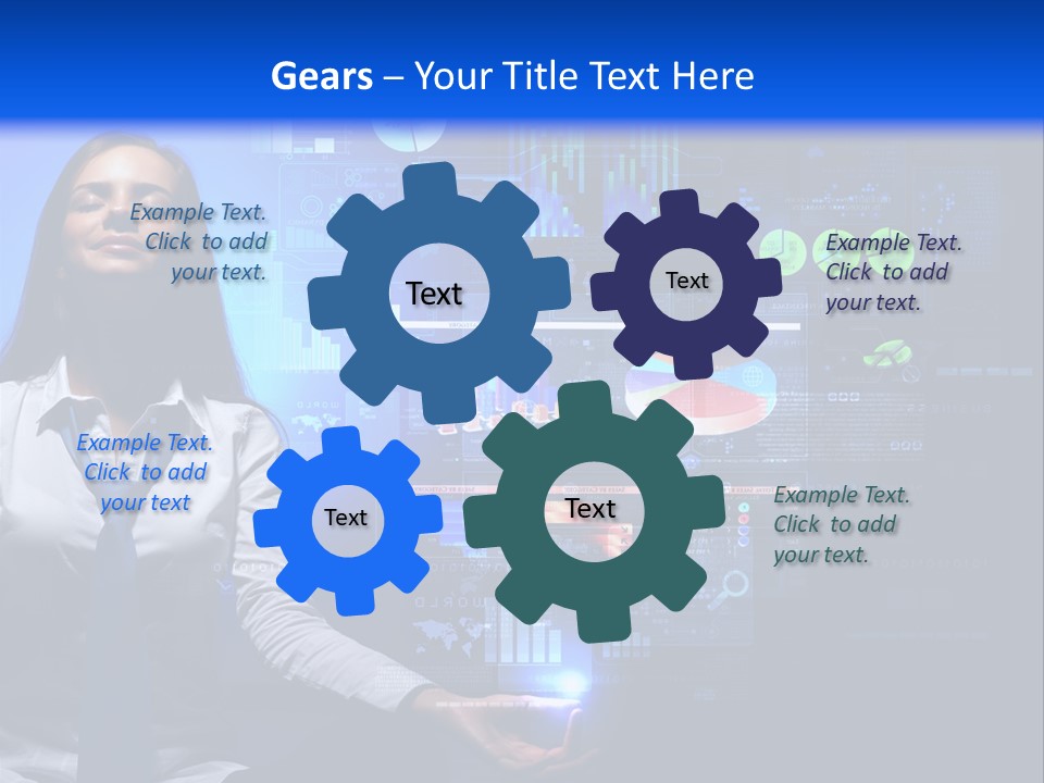 Wealth Global Rate PowerPoint Template