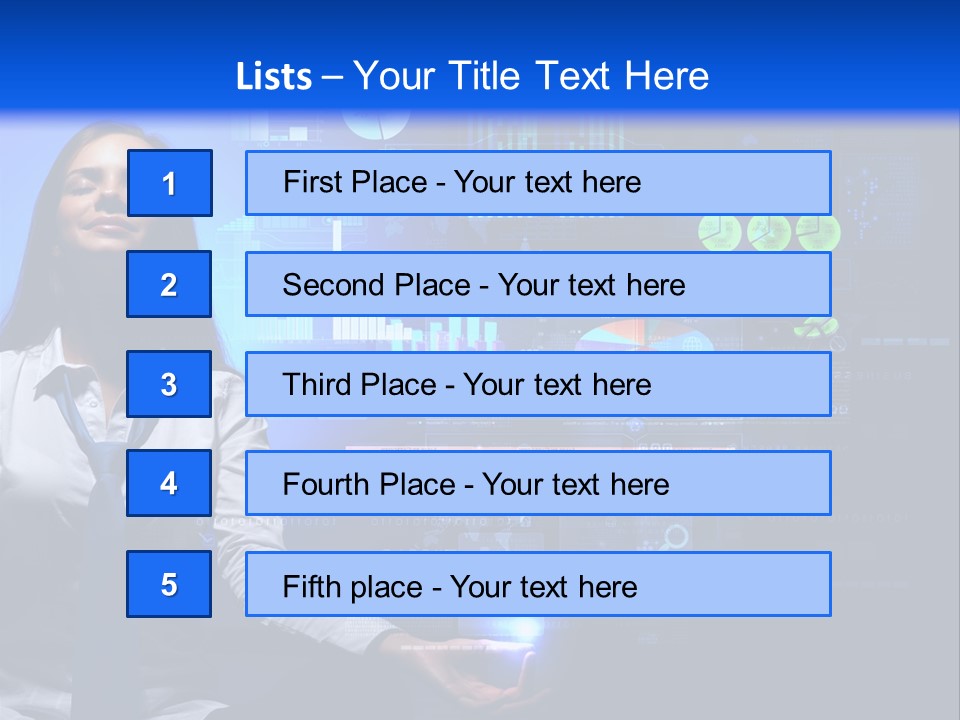 Wealth Global Rate PowerPoint Template