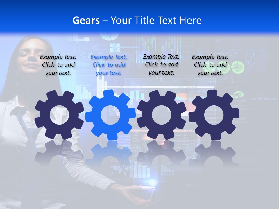 Wealth Global Rate PowerPoint Template