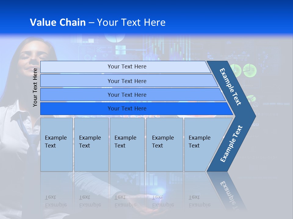 Wealth Global Rate PowerPoint Template