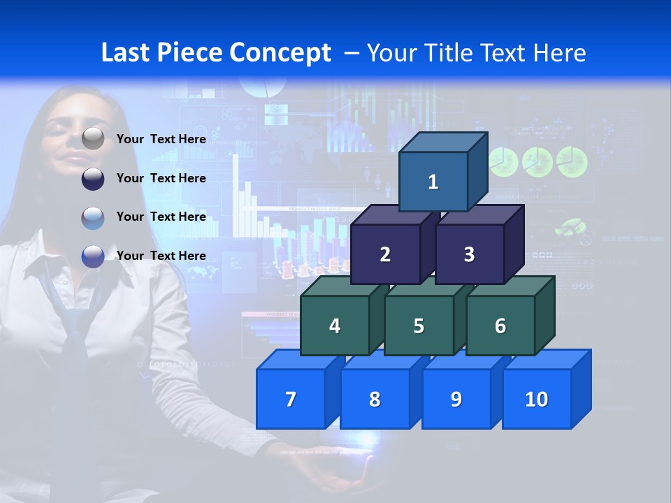 Wealth Global Rate PowerPoint Template