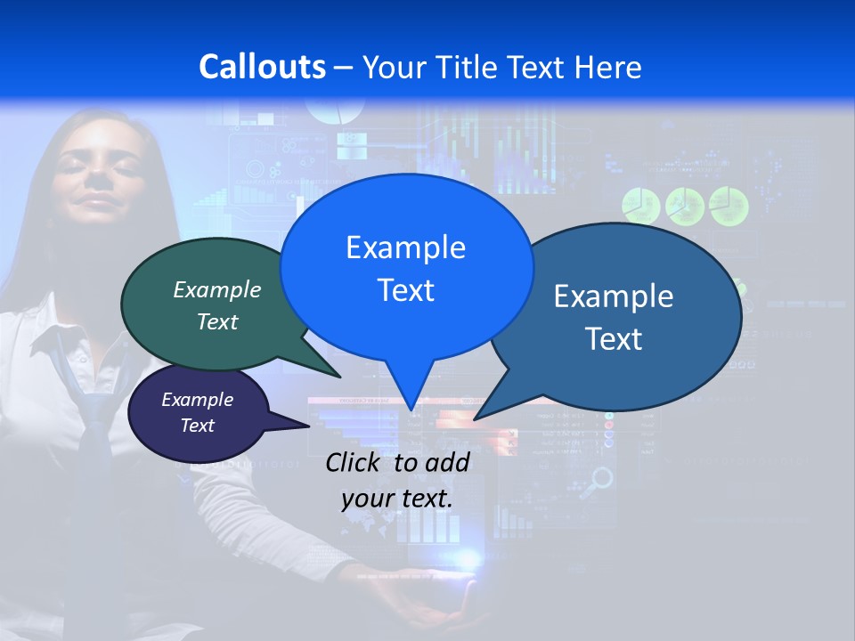 Wealth Global Rate PowerPoint Template