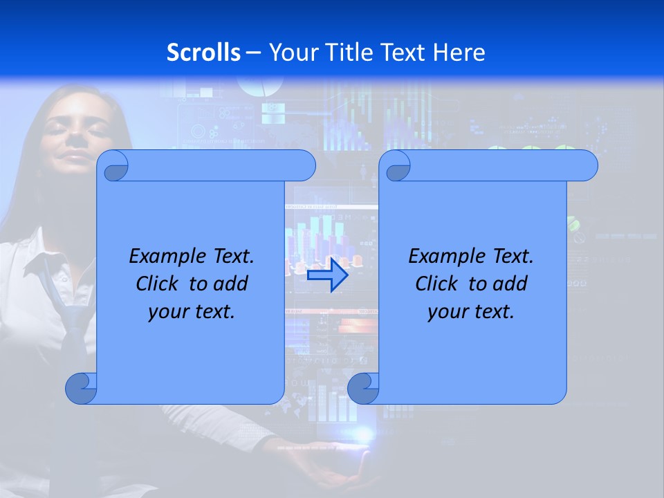 Wealth Global Rate PowerPoint Template
