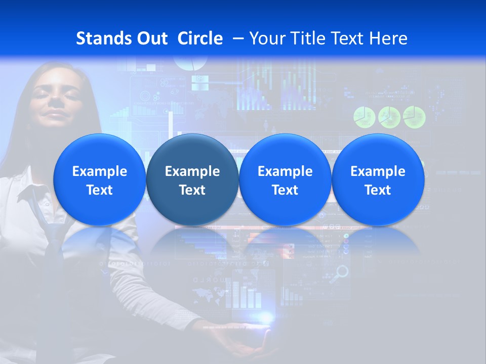 Wealth Global Rate PowerPoint Template