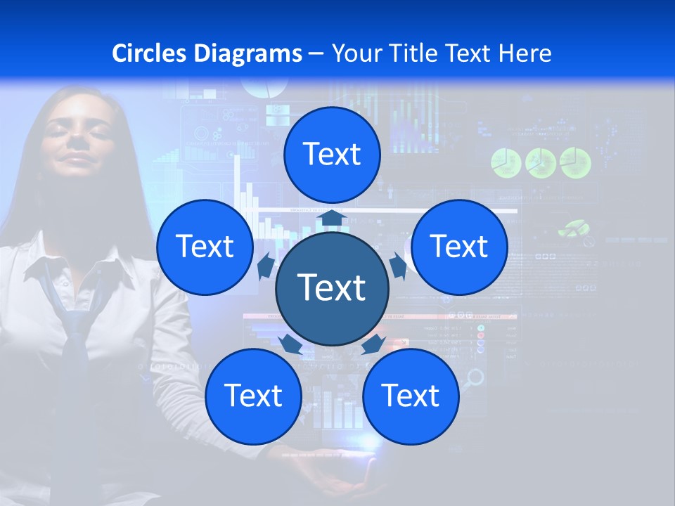 Wealth Global Rate PowerPoint Template