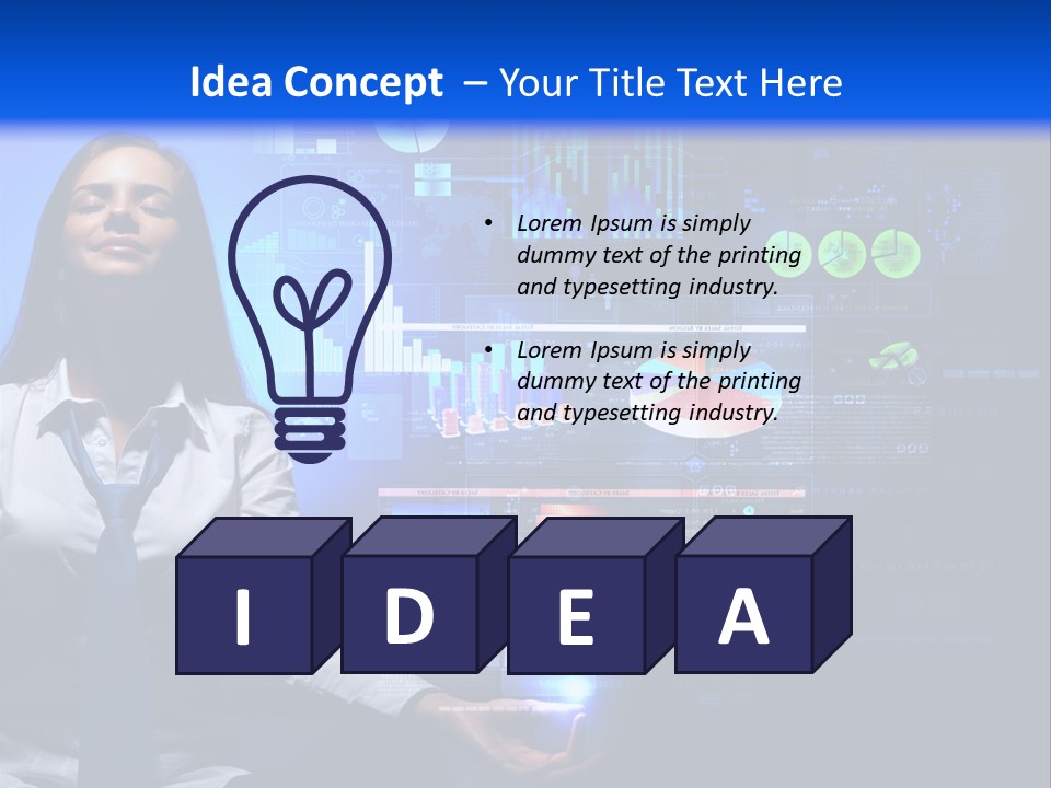 Wealth Global Rate PowerPoint Template