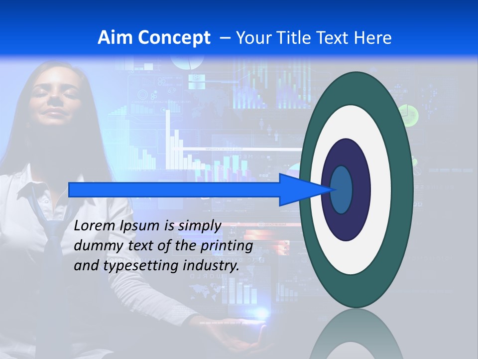 Wealth Global Rate PowerPoint Template