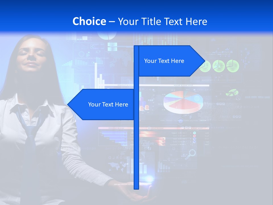 Wealth Global Rate PowerPoint Template