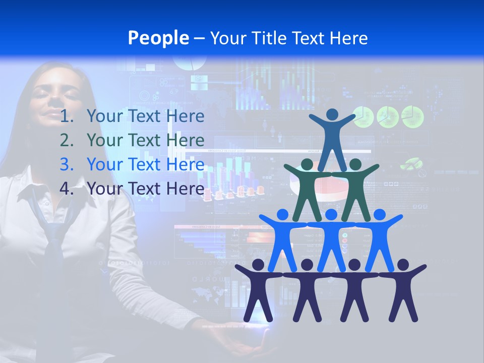 Wealth Global Rate PowerPoint Template