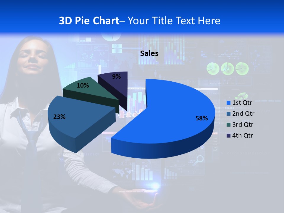 Wealth Global Rate PowerPoint Template