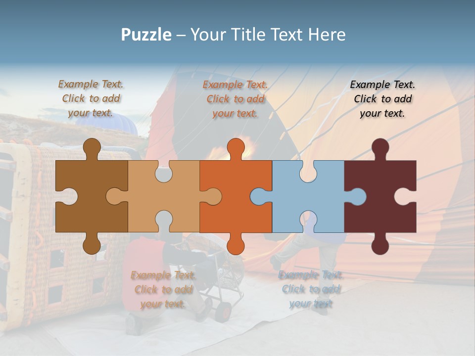 Flame Cappadocia Travel PowerPoint Template