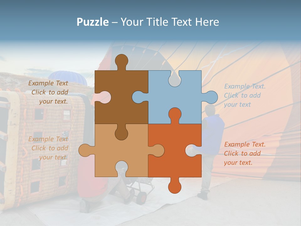 Flame Cappadocia Travel PowerPoint Template