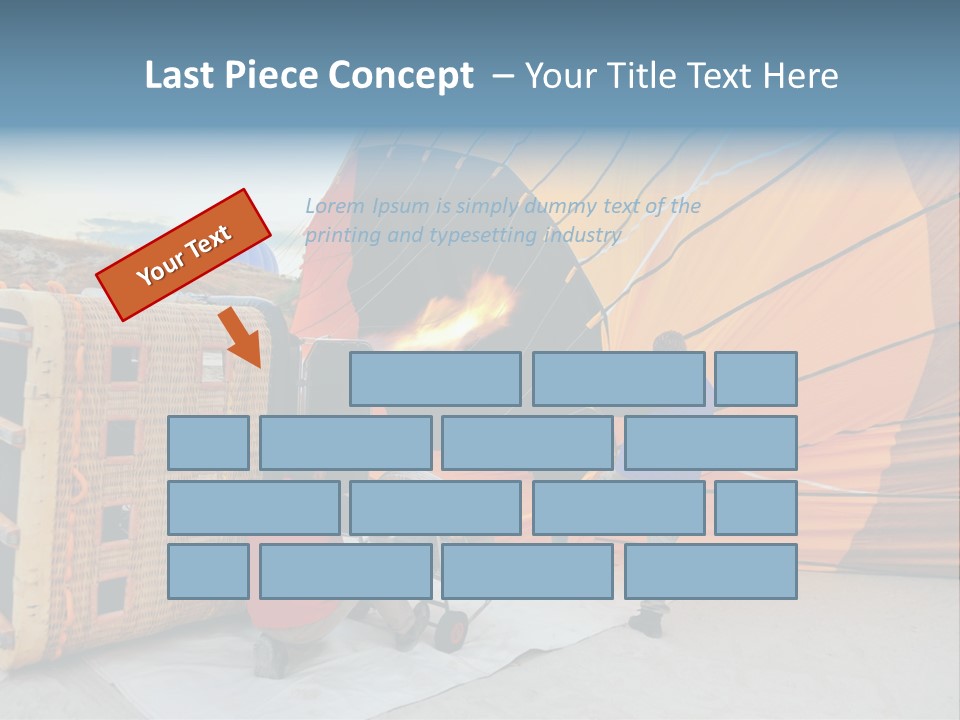 Flame Cappadocia Travel PowerPoint Template