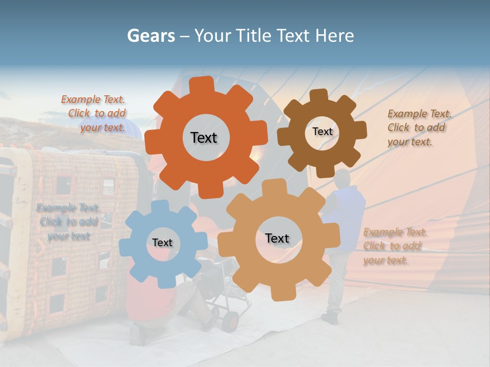 Flame Cappadocia Travel PowerPoint Template