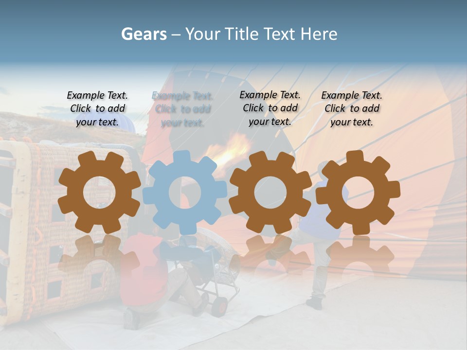 Flame Cappadocia Travel PowerPoint Template