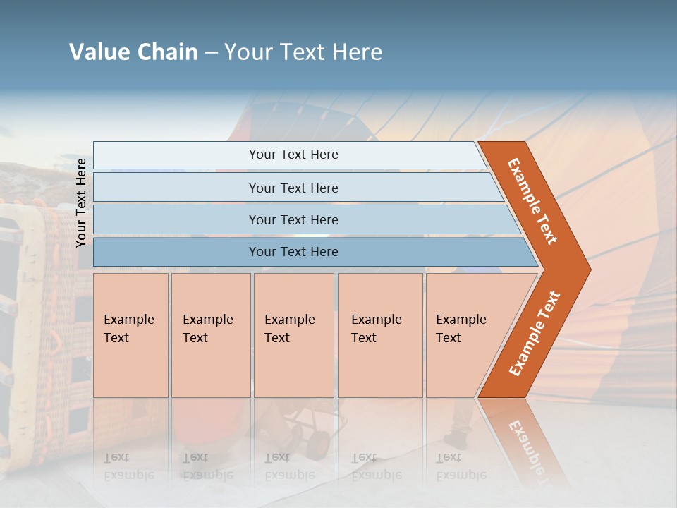 Flame Cappadocia Travel PowerPoint Template