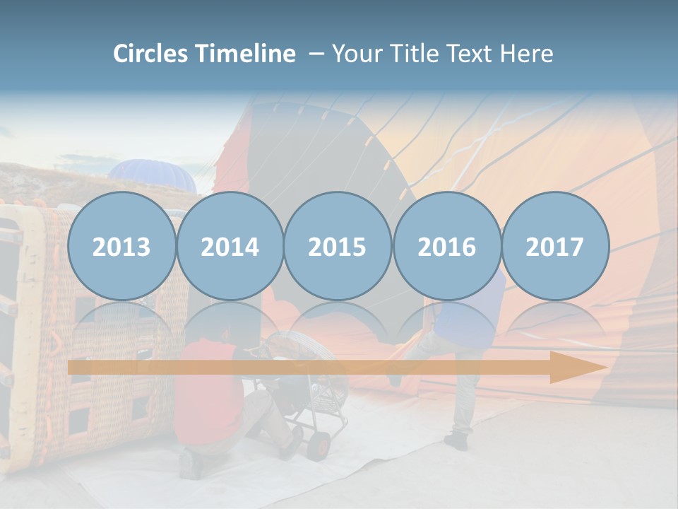 Flame Cappadocia Travel PowerPoint Template