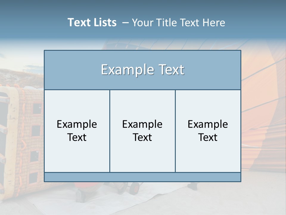 Flame Cappadocia Travel PowerPoint Template