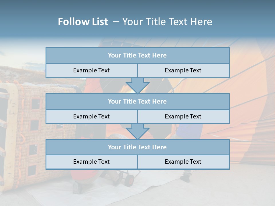 Flame Cappadocia Travel PowerPoint Template