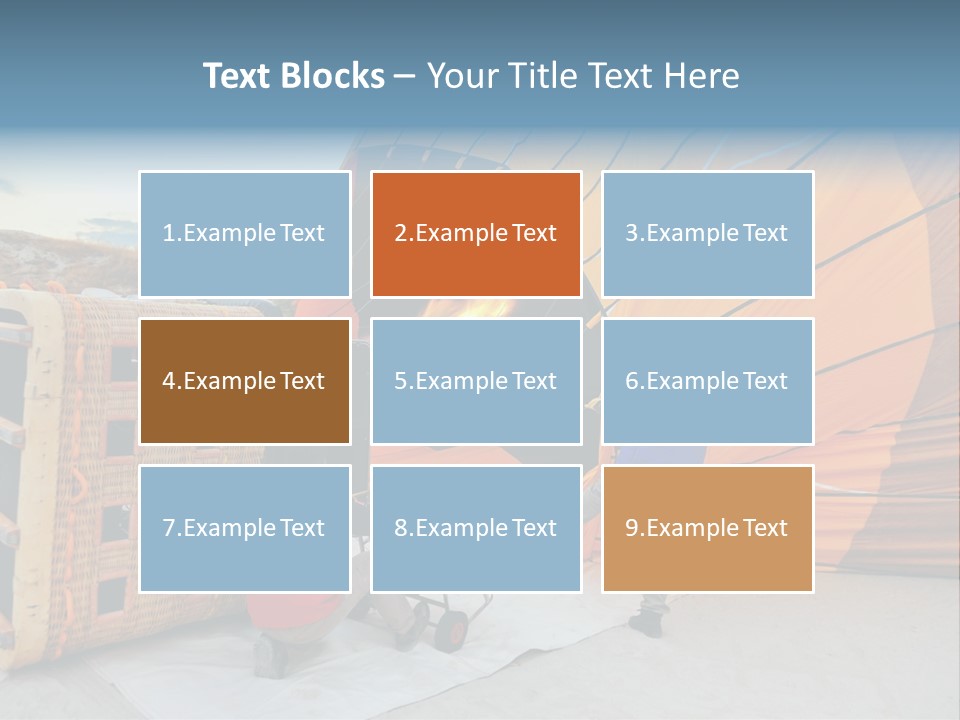 Flame Cappadocia Travel PowerPoint Template