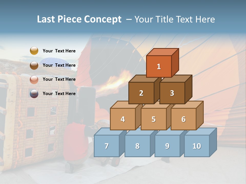 Flame Cappadocia Travel PowerPoint Template