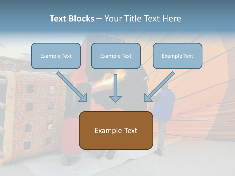 Flame Cappadocia Travel PowerPoint Template