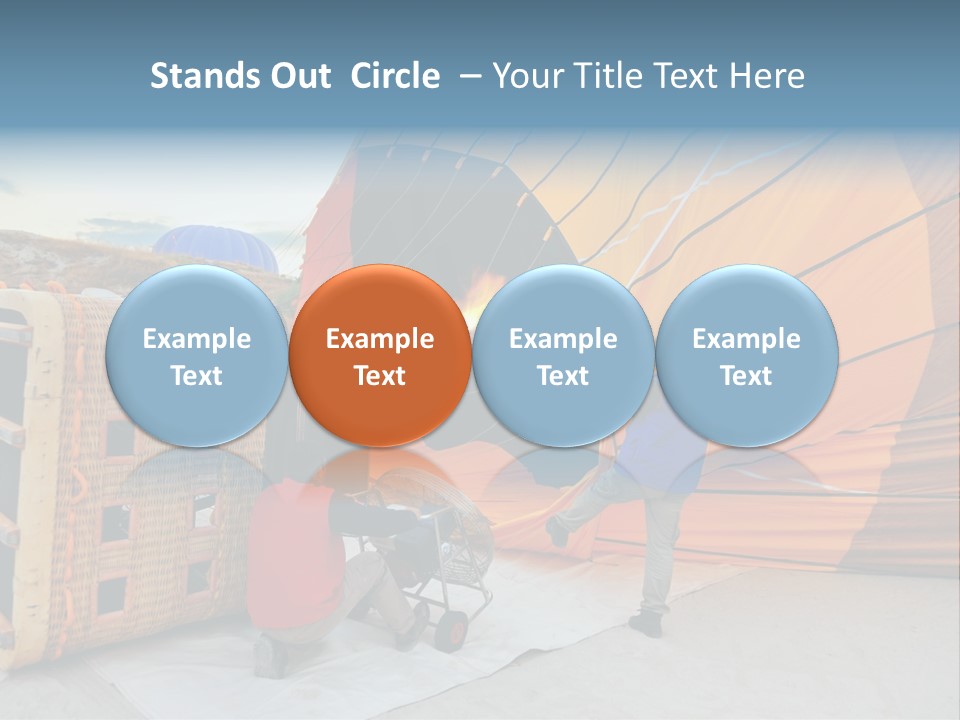 Flame Cappadocia Travel PowerPoint Template